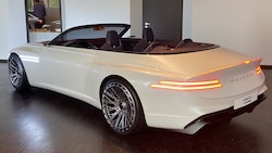 Genesis X Convertible: Das Elektro-Cabrio soll in Serie gehen. (Bild: Stephan Schätzl)