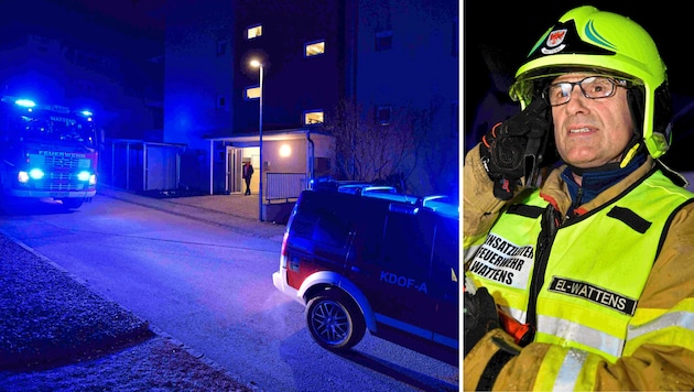 Feuerwehr-Kommandant Schrott ist nachts oft selbst auf den Beinen, wenn es zum „Brandort“ geht. (Bild: zoom.tirol)