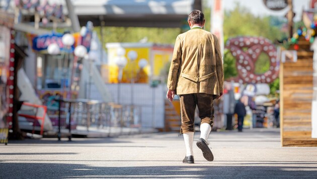 Alois Hauzenberger (61) aus Eidenberg geht heuer ein letztes Mal über den Urfahranermarkt. (Bild: Horst Einöder/Flashpictures)