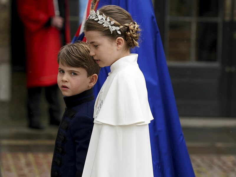 Prinzessin Charlotte mit Prinz Louis (Bild: WPA ROTA)