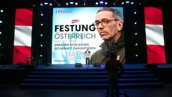 Kickl will Österreich zur „Festung“ machen. (Bild: APA/ALEX HALADA)