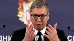 Serbiens Präsident Aleksandar Vučić fordert die Wiedereinführung der Todesstrafe. (Bild: AP)