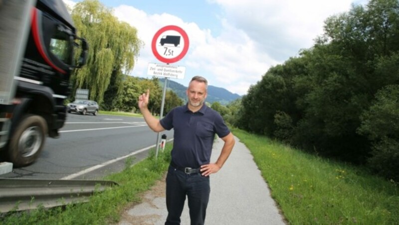 Gemeindebundchef Vallant kämpft für Verkehrsberuhigung (Bild: Hronek Eveline)