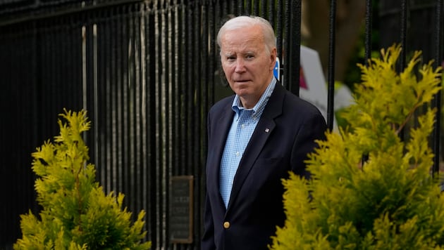 Der US-Präsident Joe Biden (Bild: AP)