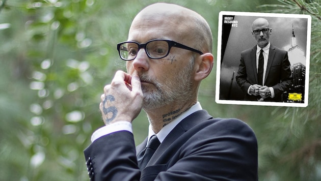 Moby liebt es derzeit orchestral (Bild: Lindsay Hicks, Deutsche Grammophon Krone KREATIV,)