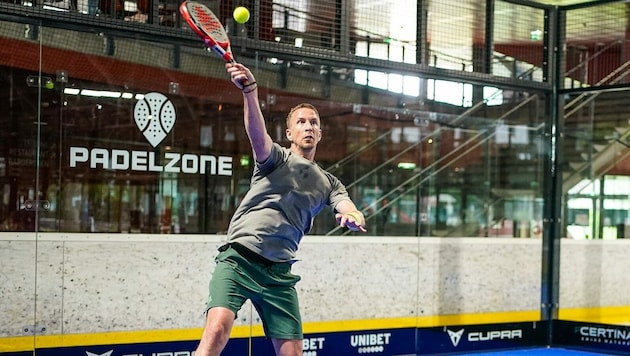 Ex-Fußballstar Marc Janko erhielt eine Wildcard für die Qualifikation der Vienna Padel Open. (Bild: e-motion/Bildagentur Zolles KG/Christian Hofer)