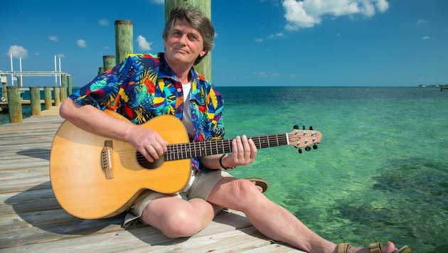 Mike Oldfield in seiner Heimat, den Bahamas. (Bild: Universal Music)