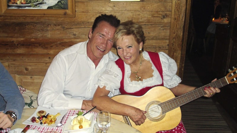 It all began in the early 2000s, when Arnold Schwarzenegger finally became a regular guest. (Bild: Privat)