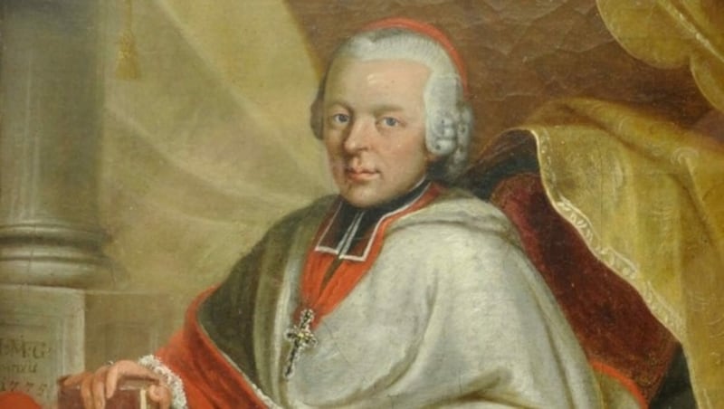 Hieronymus Graf von Colloredo (1732-1812) war der letzte Fürsterzbischof, der weltliche Macht ausüben konnte. (Bild: Stöger Max)