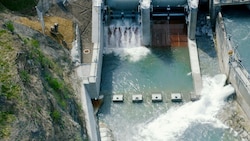 Die Sillwehr regelt den Wasserzufluss zum Kraftwerk Untere Sill. (Bild: zVg (Symbolbild))