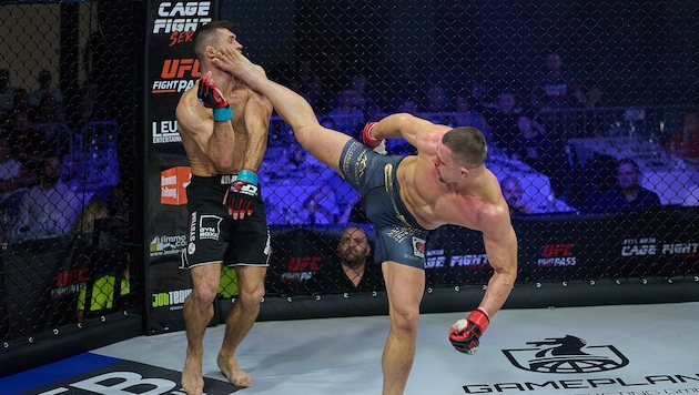 Bogdan Grad (re.) tritt vorerst nicht in der UFC zu. (Bild: BOBIPIX)
