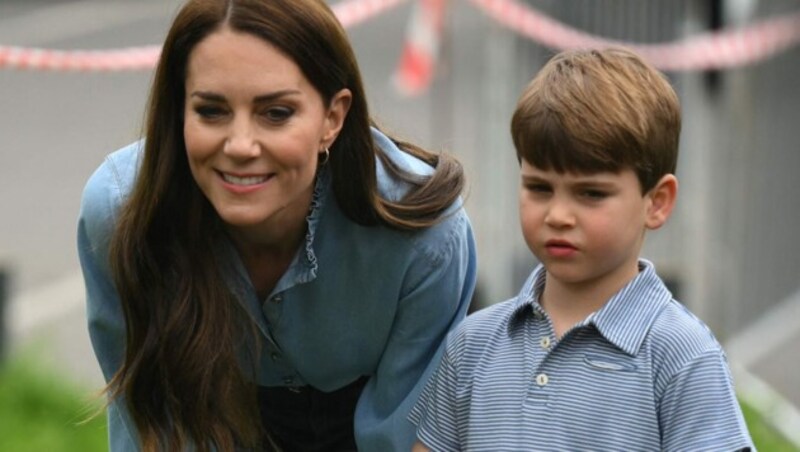 Prinz Louis wird von seiner Mama „Lou Bug“ gerufen. (Bild: APA/AFP/POOL/Daniel LEAL)