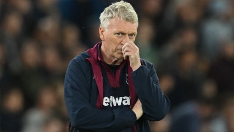 West-Ham-Coach David Moyes (Bild: APA/AFP/JUSTIN TALLIS)