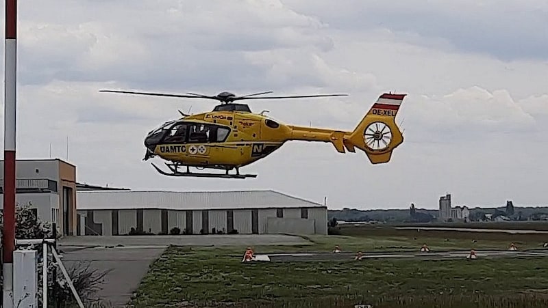 Az ÖAMTC "Christophorus 3" mentőhelikoptere (Bild: P. Huber)