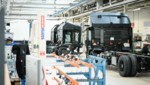 Mitte April war die Serienproduktion für die E-Lkw-Marke Volta in Steyr gestartet worden. (Bild: Markus Wenzel)