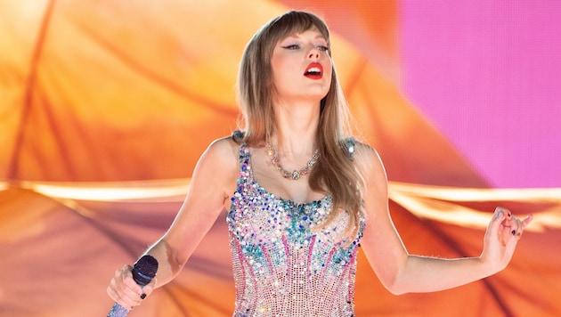 Taylor Swift bei einem Konzert in Las Vegas. (Bild: (c) www.VIENNAREPORT.at/Casey Flanigan)