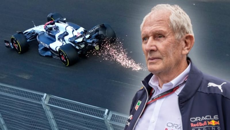 Red-Bull-Zampano Helmut Marko (Bild: AP Photo/Sergei Grits, APA/EXPA/JOHANN GRODER)