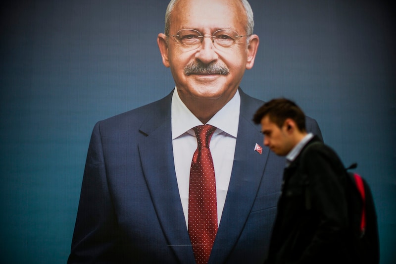 Kemal Kılıçdaroğlu konnte in der Schweiz punkten. (Bild: AP)