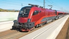 Railjets düsen jetzt wieder durch das Tullnerfeld – und der Pendler-Frust fährt mit.  (Bild: OEBB Harald Eisenberger)