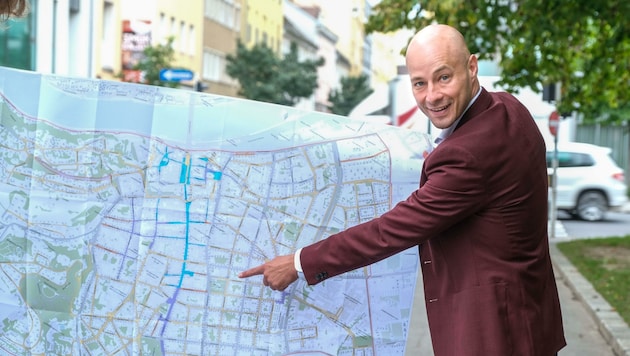 Martin Hajart will sich die Hotspots in Linz genau ansehen (Bild: Einöder Horst)