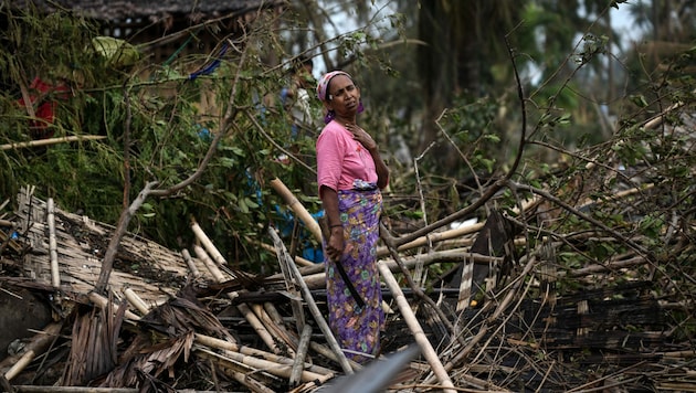 Viele Menschen verloren ihre Lebensgrundlage. (Bild: AFP)