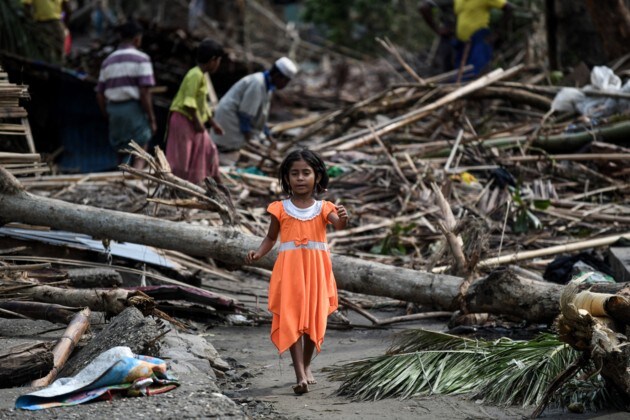 Viele Menschen haben alles verloren. (Bild: AFP)