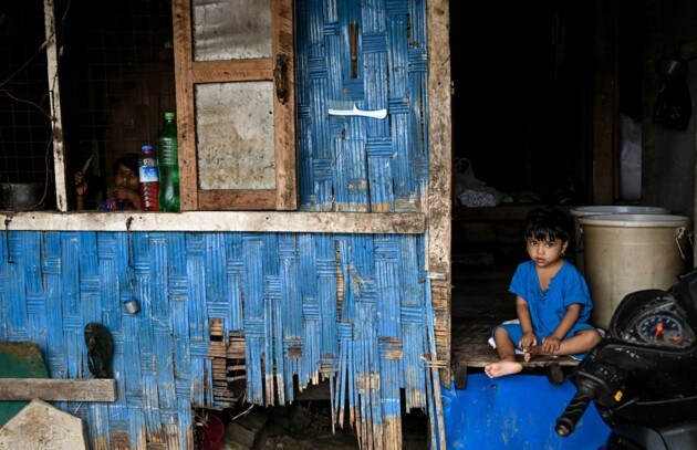 Die Behausungen sind meistens nicht sturmfest. (Bild: AFP)