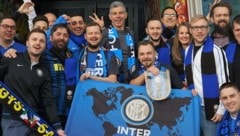 Der Inter Club Austria traf 2019 in Wien Inters Torhüter-Legende Francesco Toldo (obere Reihe in der Mitte). (Bild: www.inter-club.at)