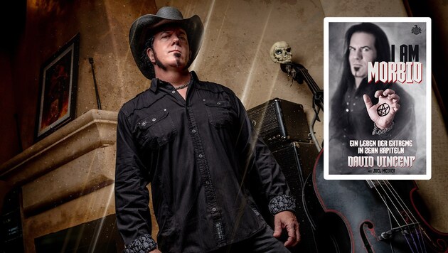 Streitbarer Charakter und Death-Metal-Kultfigur: David Vincent. (Bild: Stephen Jensen, Index Verlag, Krone KREATIV)