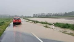 Der Dauerregen sorgt vielerorts für Überflutungen. (Bild: BFV Radkersburg)