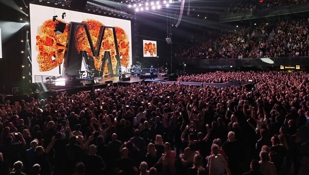 Depeche Mode am 16. Mai zum Europa-Tourauftakt im Amsterdamer Ziggo Dome - die „Krone“ war dabei. (Bild: Robert Fröwein)