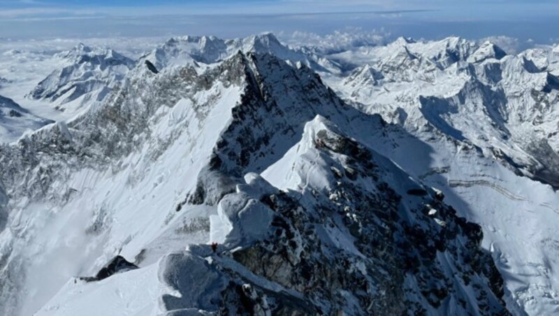 Im Jahr 2019 bezwang der 53-Jährige den Gipfel des mit 8849 Metern höchsten Berges der Welt zweimal innerhalb von sechs Tagen. (Bild: AFP)