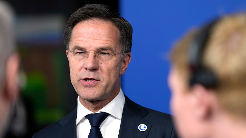 Mark Rutte has been the favorite for the post of NATO Secretary General since his ambitions became known. (Bild: ASSOCIATED PRESS)
