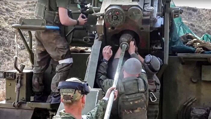 Russische Soldaten in der Ukraine (Archivbild)