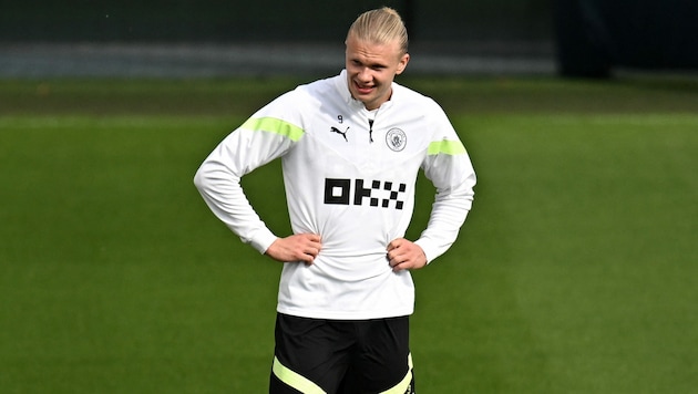 Erling Haaland (Bild: APA/AFP/Oli SCARFF)