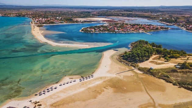 Das absolute Highlight in Nin ist der Sandstrand Kraljicina. (Bild: Aleksandar Gospić)