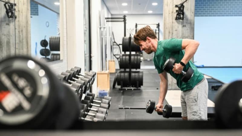 Unter der Galerie sind in der „Zero-Limits“-Halle die Bereiche für das Krafttraining angesiedelt. (Bild: Markus Wenzel)