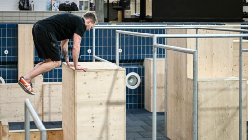 Die eigenen Grenzen werden nicht nur beim Parkour und Freerunning ausgetestet. (Bild: Markus Wenzel)