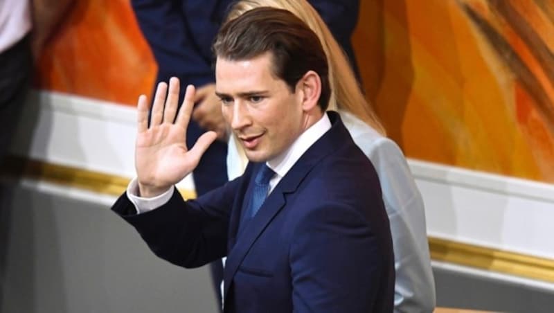 Gemunkelt wird, dass Ex-Kanzler Sebastian Kurz heuer in Kitzbühel sein wird. (Bild: EPA)