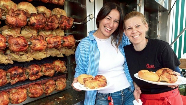 Auch Miki’s Hendl sorgt am Alpen-Adria-Hafenfest mit gegrillten Köstlichkeiten für die richtige Stärkung! (Bild: Rojsek-Wiedergut Uta) Auch Miki’s Hendl sorgt am Alpen-Adria-Hafenfest mit gegrillten Köstlichkeiten für die richtige Stärkung! (Bild: Rojsek-Wiedergut Uta)