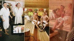 Herbert Prohaska begab sich für ein neues Musik-Projekt mit Musiker Pete Art in die Sauna. (Bild: Pete Art)