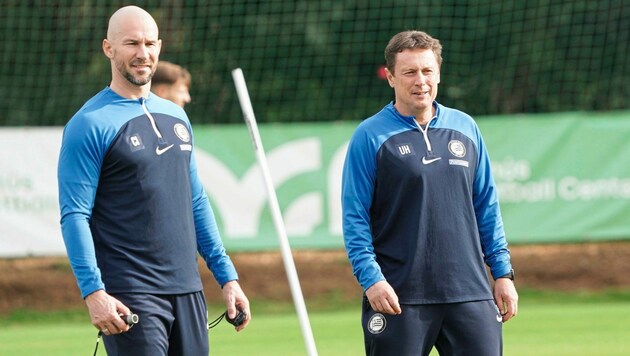 Ein Team: Chris Ilzer und Uwe Hölzl (Bild: Pail Sepp)