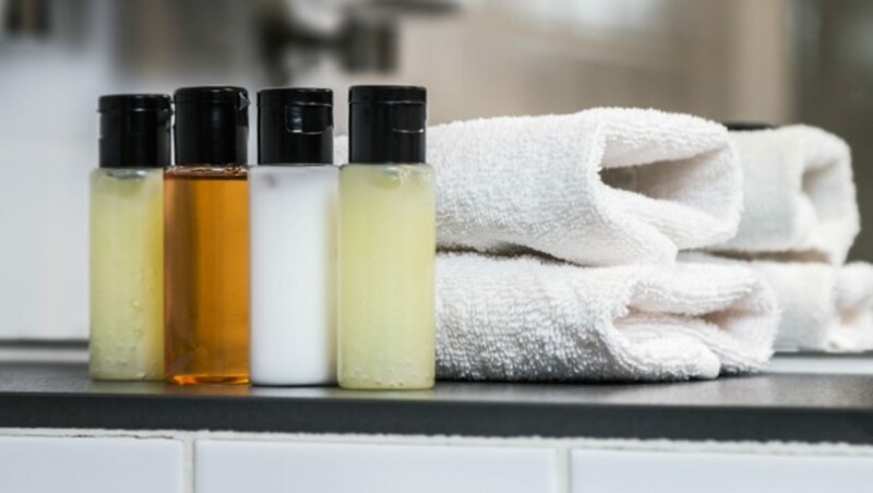 Mini-Shampooflaschen in Hotels (Symbolbild) (Bild: stock.adobe.com)