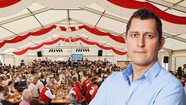 Richard Kratzer, Geschäftsführer des Tiroler Zeltverleihs, ortet mehrere Gründe für den Abwärtstrend. (Bild: zVg)