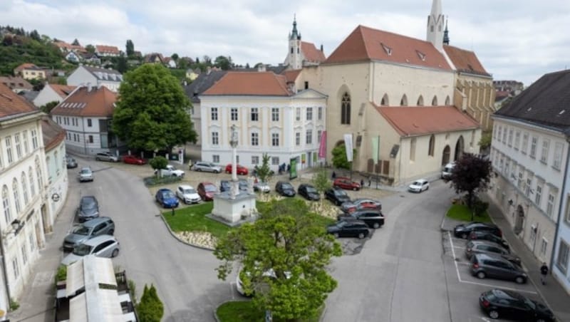 Körnermarkt: Ein Generationenplatz zum Wohlfühlen mit kulturellem Charme. (Bild: Attila Molnar)