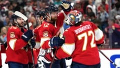 Die Florida Panthers stehen vor dem Einzug in die Stanley-Cup-Finals. (Bild: AP Photo/Lynne Sladky)