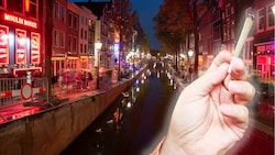 In Amsterdam gelten seit Mai verschärfte Regeln fürs Cannabis-Rauchen und das Rotlichtviertel. (Bild: stock.adobe.com, Krone KREATIV)