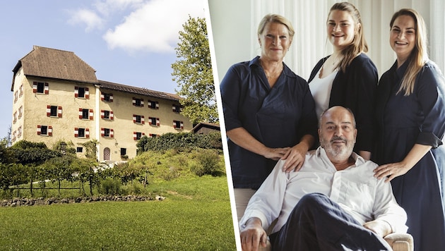 Das Schloss Amberg in Feldkirch ist im Besitz der Familie Scheyer, die viel Herzblut in den Erhalt steckt. Bei Events kann man das Schloss selbst erleben. (Bild: zvg/Schloss Amberg/Scheyer Krone KREATIV,)