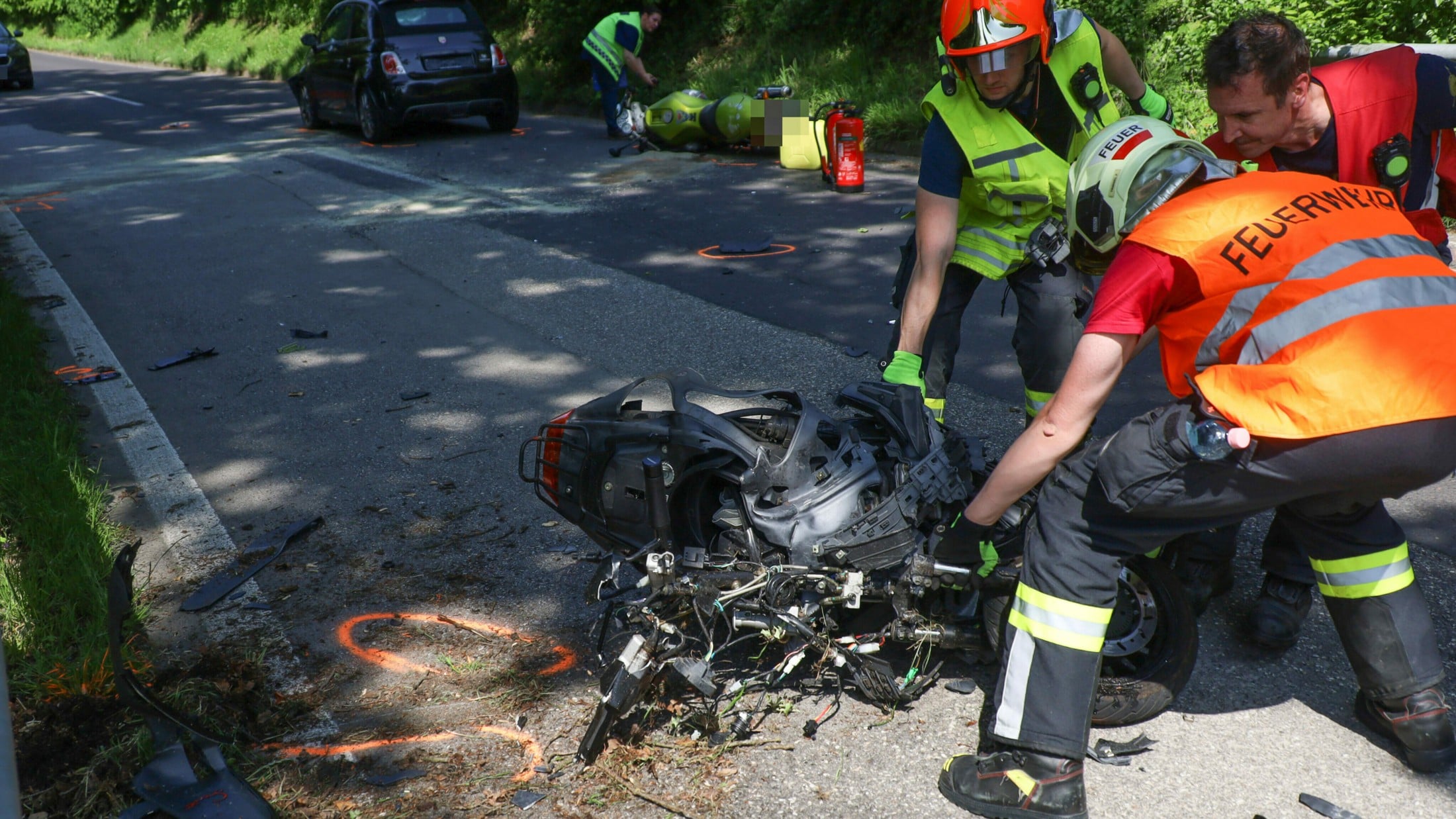 Unfall Rekonstruiert - Zweiter Anprall War Für 21-jährigen Biker ...