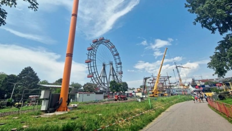 Nun herrscht auf dem Gelände gähnende Leere. (Bild: Philipp Pertl)